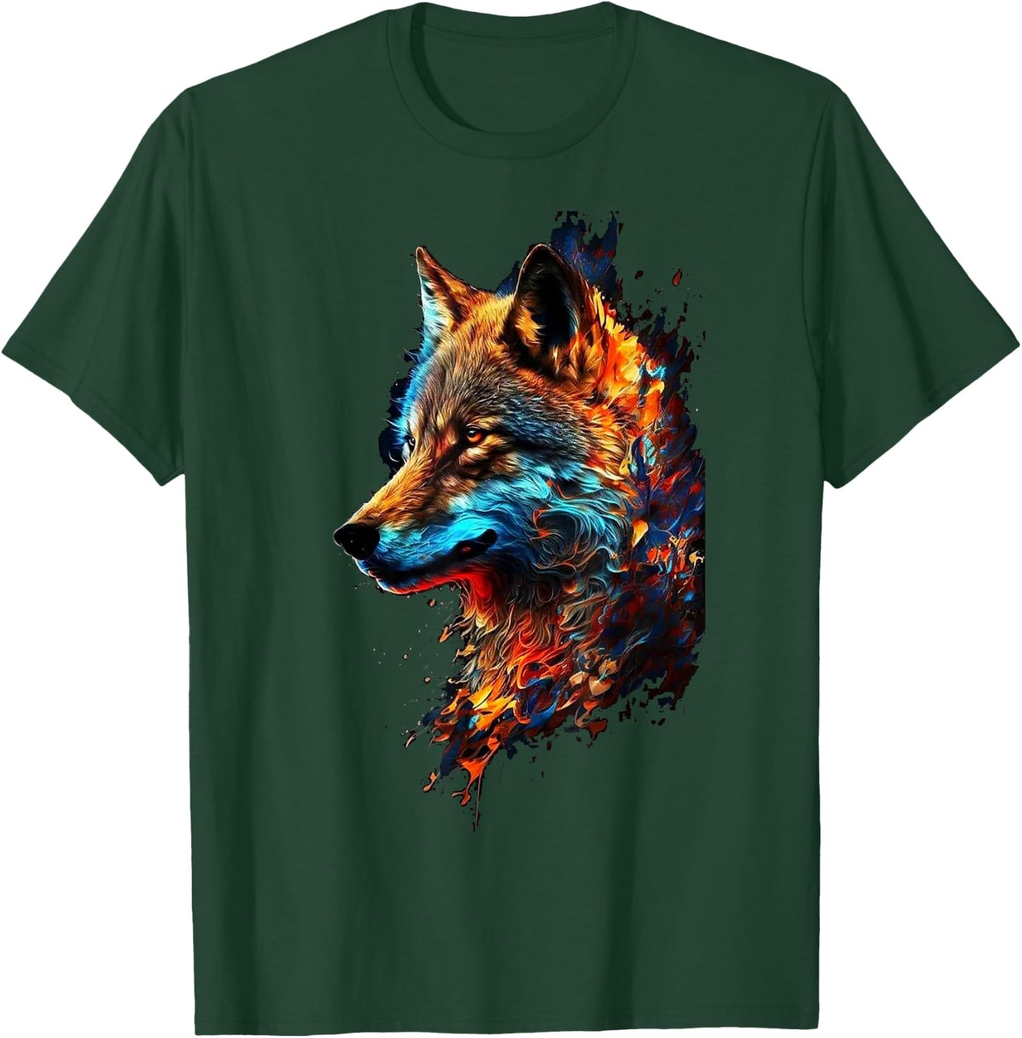 Wolf shirt , wolf shirt , wolf shirt for kid T-Shirt - T-Shirt | Forest