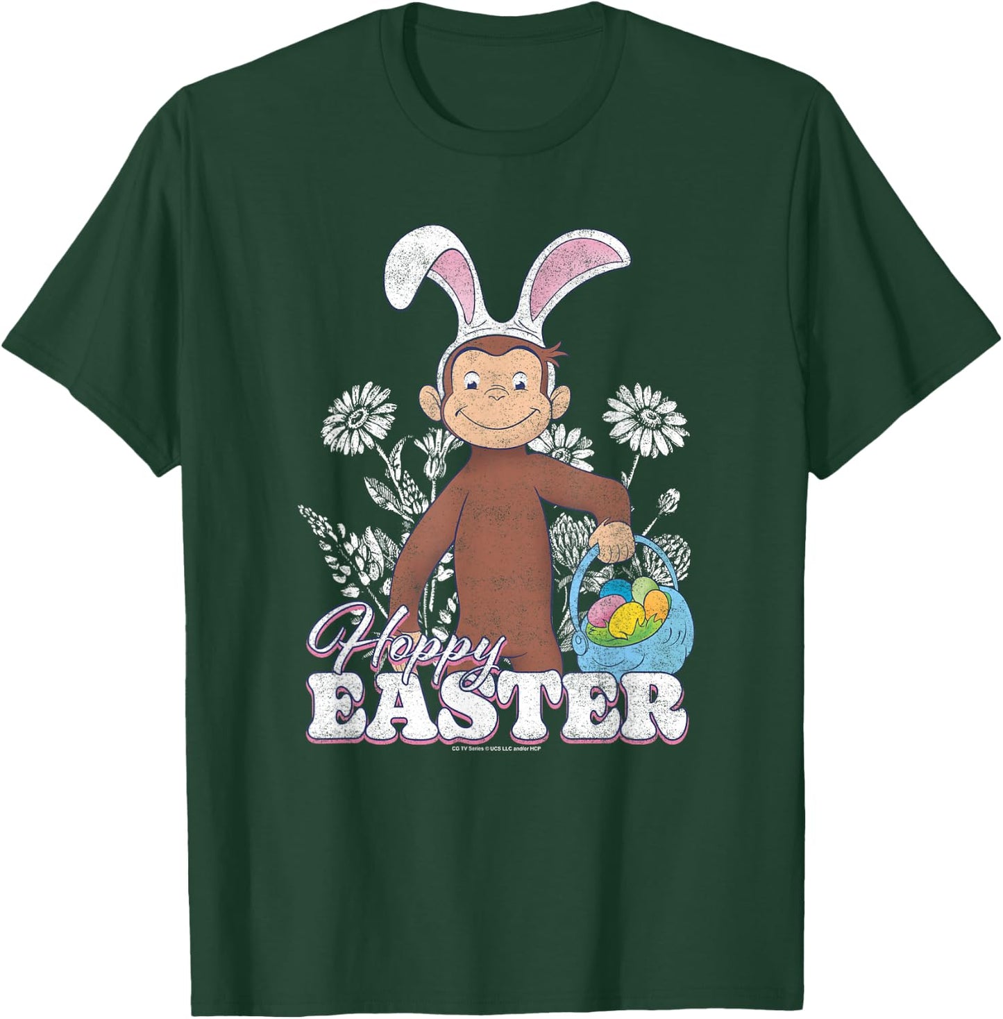 Curious George Easter Bunny George Poster T-Shirt - T-Shirt | Forest