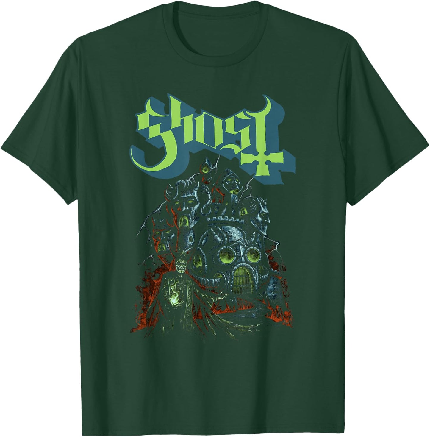 Ghost – Ghoul Castle T-Shirt - T-Shirt | Forest