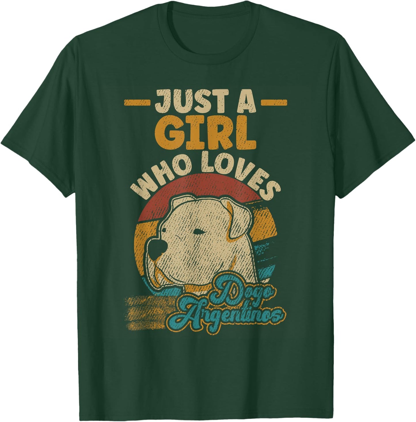 Dogo Argentino Dog Women Kids T-Shirt - T-Shirt | Forest