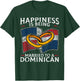 Dominican Republic Marriage Dominican Heritage Married T-Shirt - T-Shirt | Forest