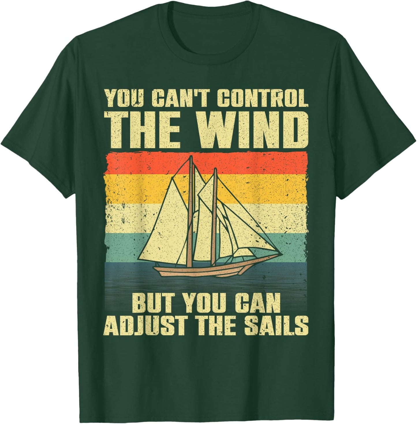 Cool Sailing Women Sailboat Boating Sail Boat Owners T-Shirt - T-Shirt | Forest