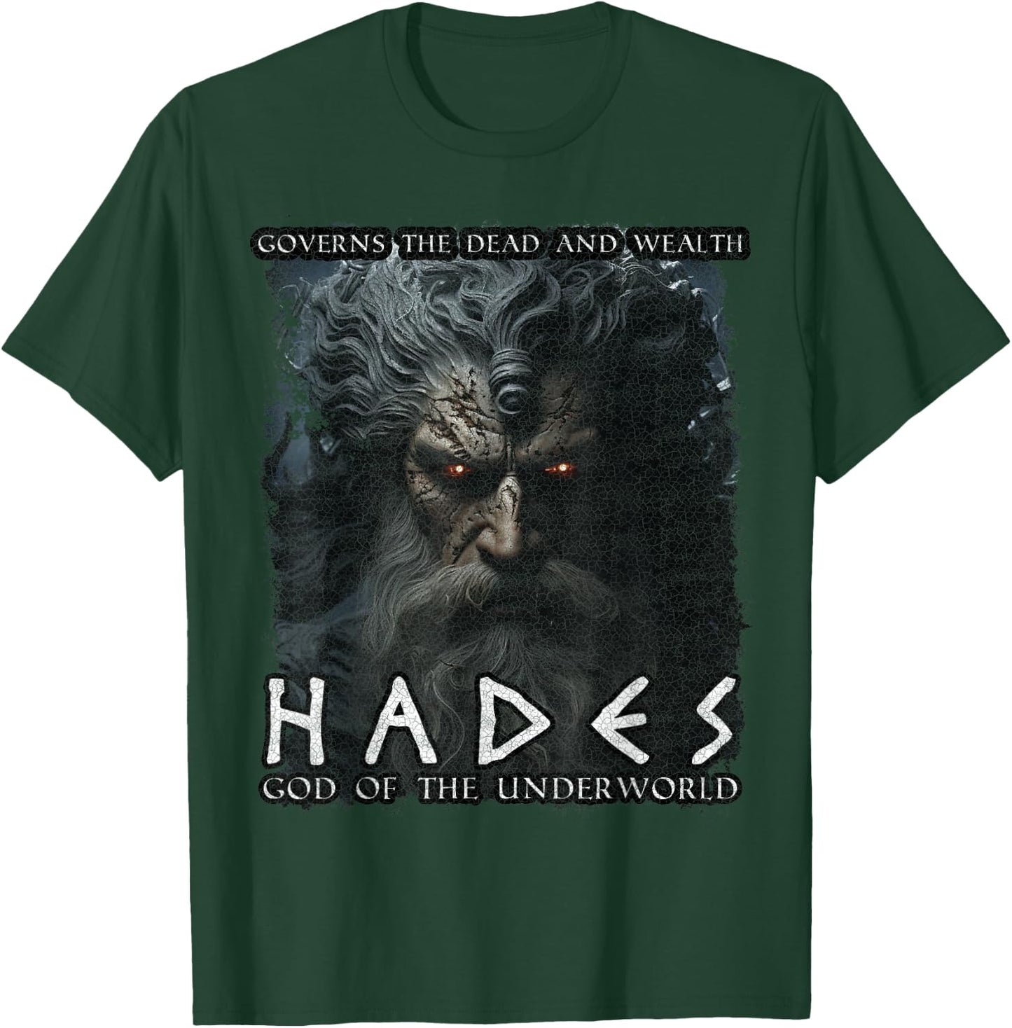 Greek Mythology God Hades T-Shirt - T-Shirt | Forest