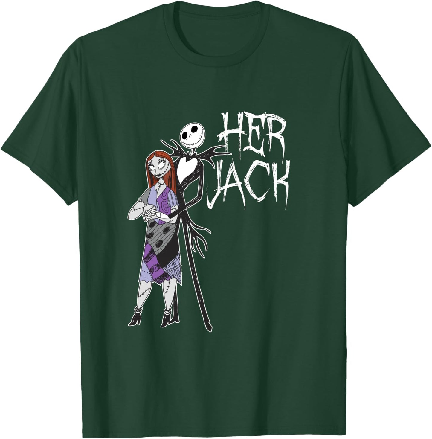Disney The Nightmare Before Christmas Her Jack T-Shirt - T-Shirt | Forest