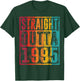 Straight Outta 1995 Vintage Birthday Gifts Retro Summer T-Shirt - T-Shirt | Forest