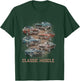 American Car Classic Muscle Car Vintage Novelty Retro Design T-Shirt - T-Shirt | Forest