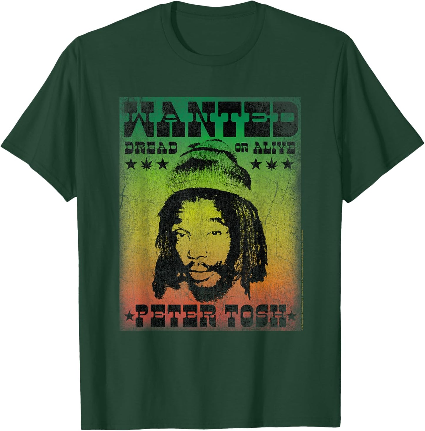 Peter Tosh Dread or Alive T-Shirt - T-Shirt | Forest