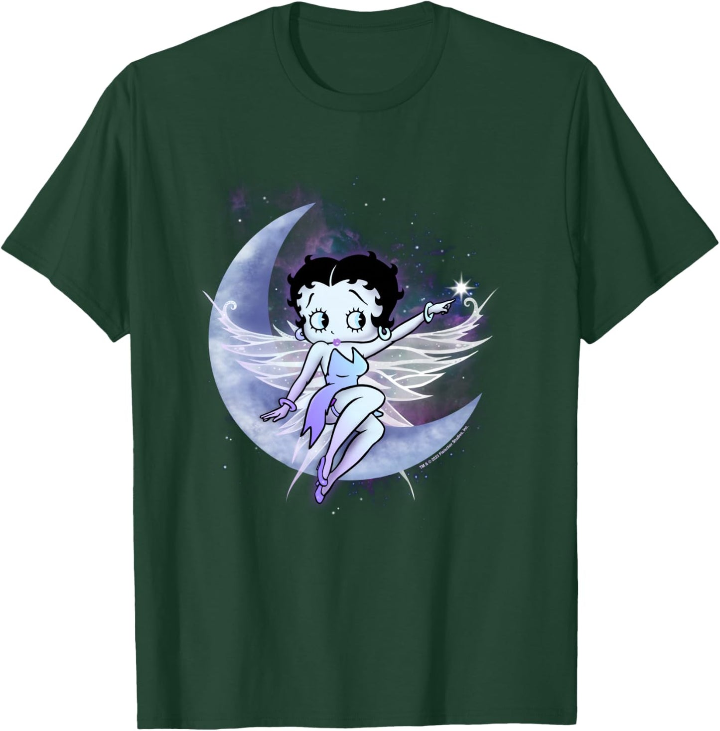 Betty Boop Moon and Star Fairy T-Shirt - T-Shirt | Forest