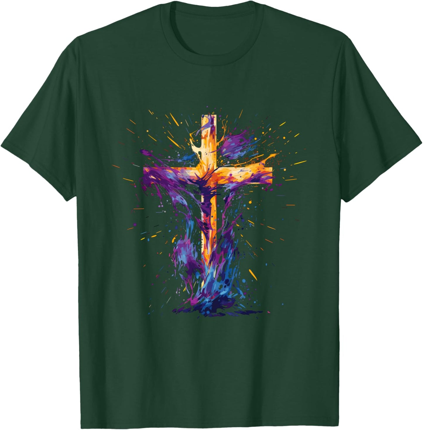 Holy Spirit Christian - Jesus Christ T-Shirt - T-Shirt | Forest