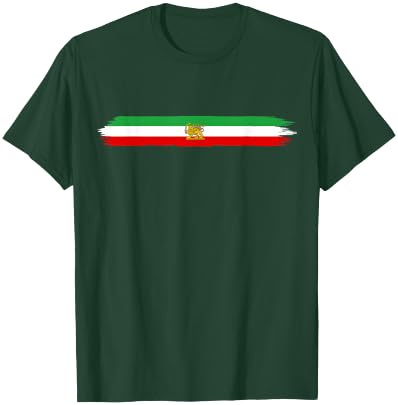 Iran and Iranian Flag Lion Persian T-Shirt - T-Shirt | Forest