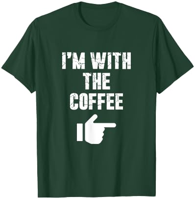 I'm with the Coffee Fun Easy Playful Halloween Costume T-Shirt - T-Shirt | Forest