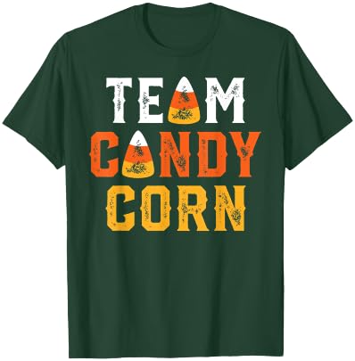 Funny Retro Team Candy Corn Halloween T-Shirt - T-Shirt | Forest