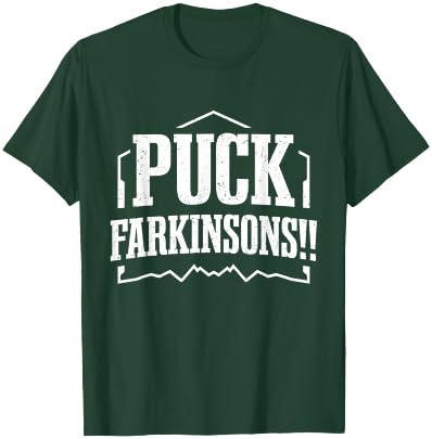 Parkinson's Disease Awareness Puck Farkinsons Parkinson's T-Shirt - T-Shirt | Forest