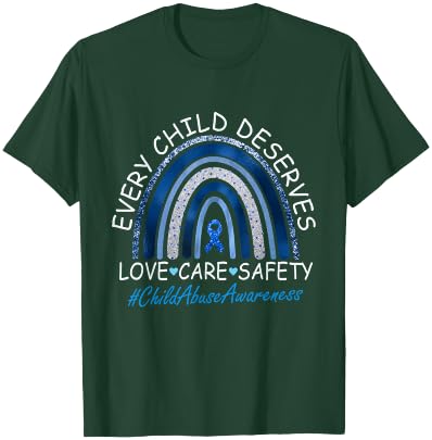 Child abuse awareness Child abuse prevention T-Shirt - T-Shirt | Forest