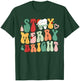 Stay Merry And Bright Christmas Tooth Dental Hygienist Xmas T-Shirt - T-Shirt | Forest