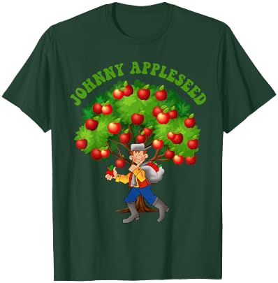 Johnny Appleseed Apple Day Sept 26 Celebrate Legends T-Shirt - T-Shirt | Forest