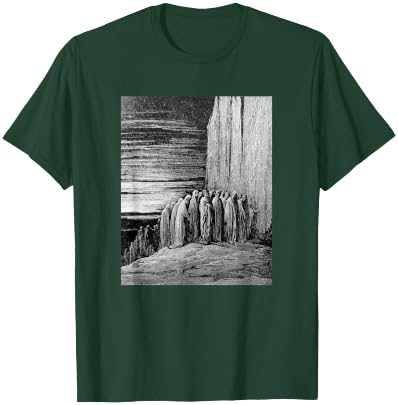 Gustave Doré - Purgatorio, The Crowd of Lazy #2 - Dante T-Shirt - T-Shirt | Forest