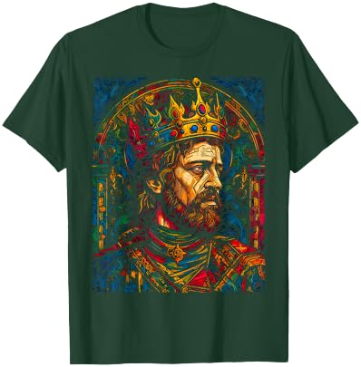 Arthurian Mythology King Arthur T-Shirt - T-Shirt | Forest