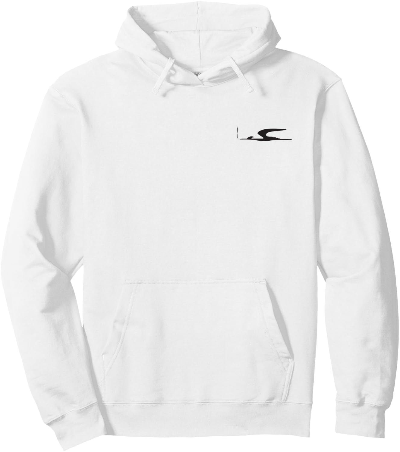Subtle Weed Smoking Duck Hoodie - Hoodie | White