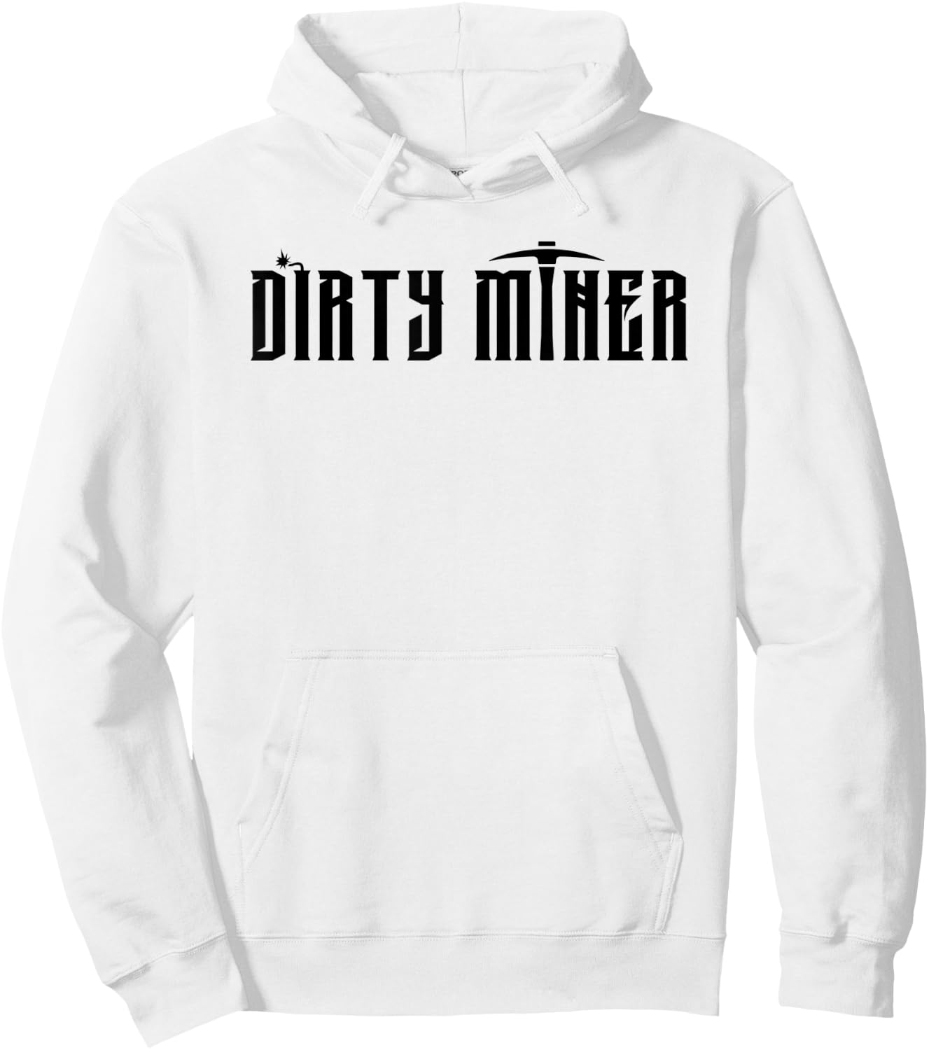 Official Dirty Miner Gold Miner Dynamite Digger Hoodie - Hoodie | White
