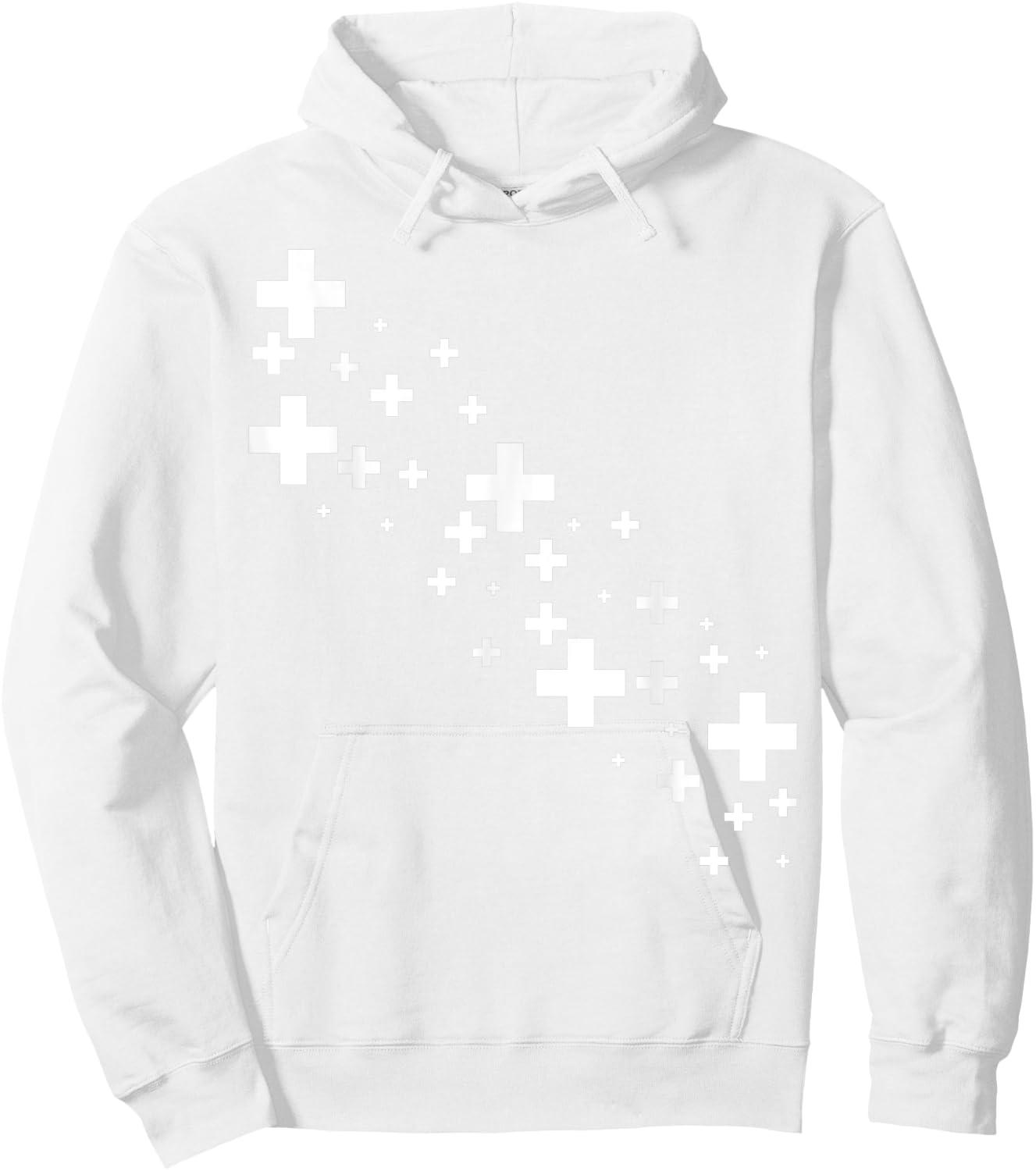Switzerland Swiss Flag Hoodie - Hoodie | White
