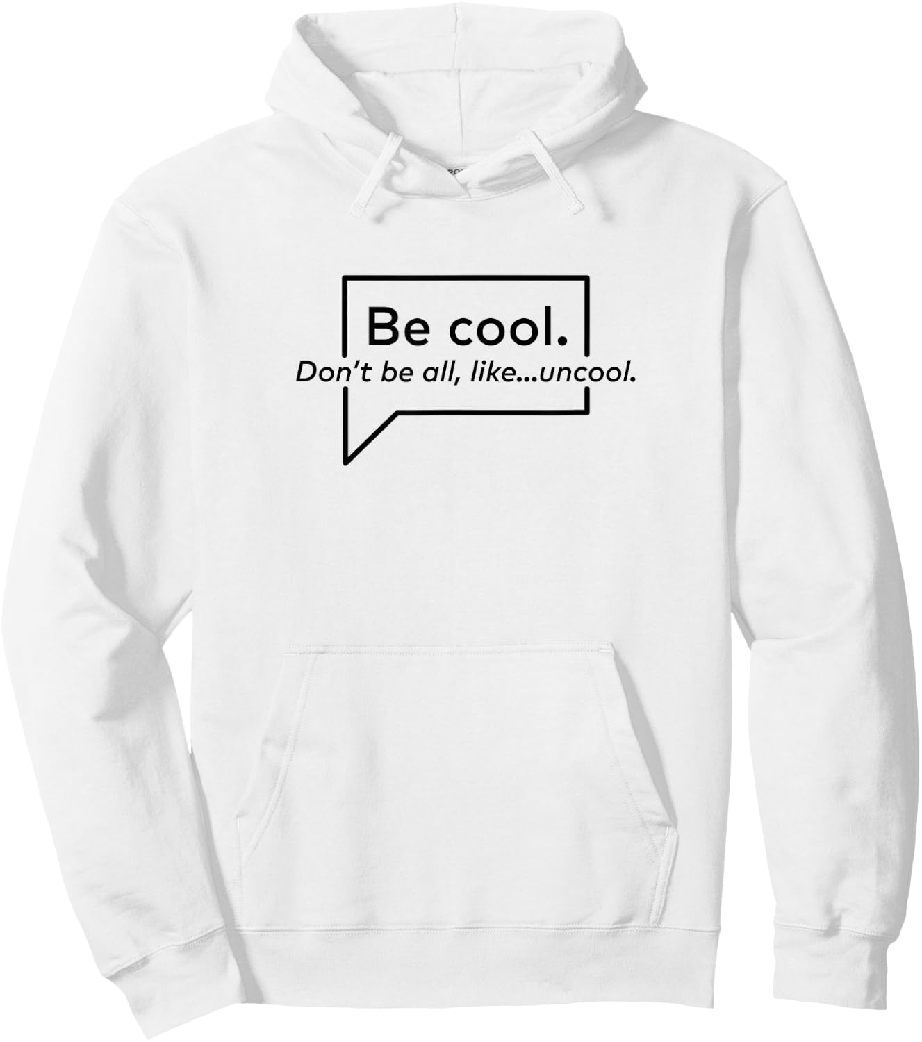 Real Housewives of New York City Be Cool Hoodie - Hoodie | White
