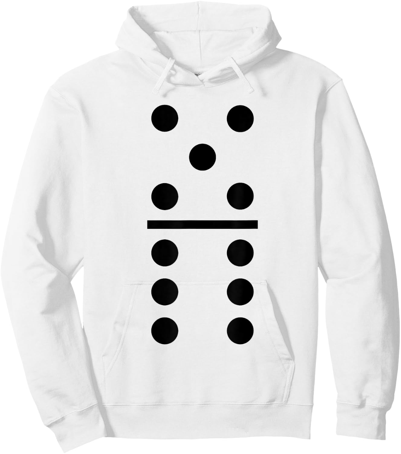 Dominoes Costume Women Domino Halloween Costume Hoodie - Hoodie | White