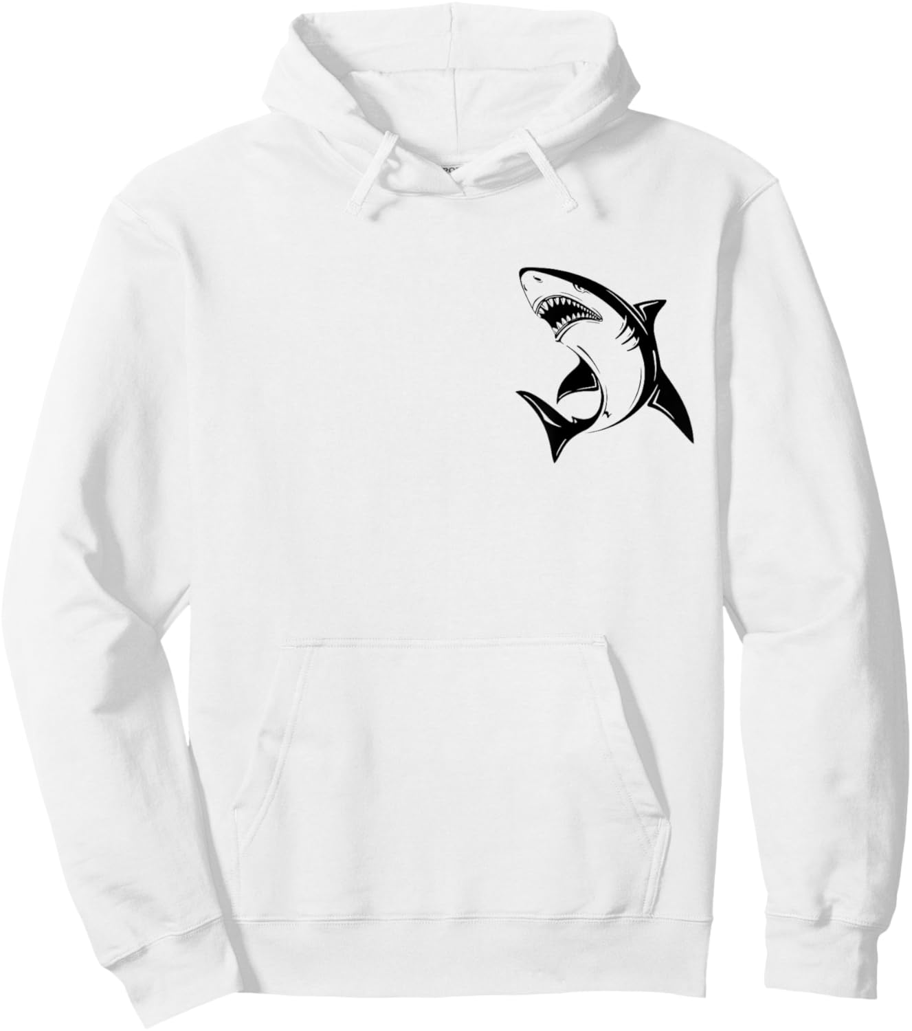 Protect The Shark Save The Ocean Vintage Environmentalists Hoodie - Hoodie | White