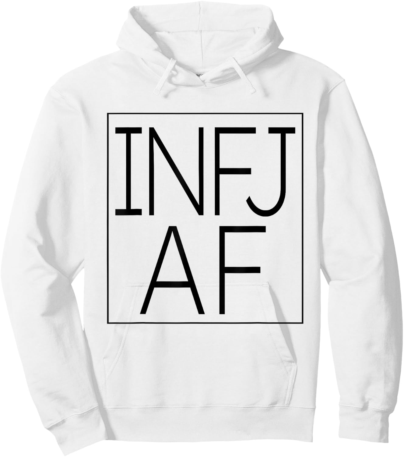 INFJ Pride INFJ AF Hoodie - Hoodie | White