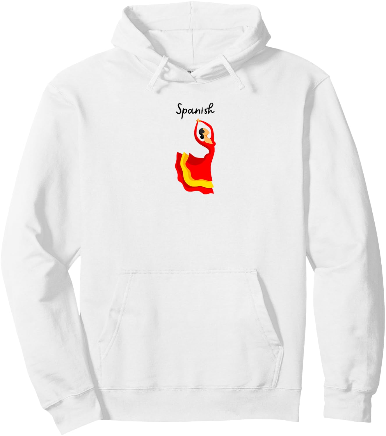 Spanish Dancer Nutcracker Ballet Christmas Holidays Graphic Hoodie - Hoodie | White