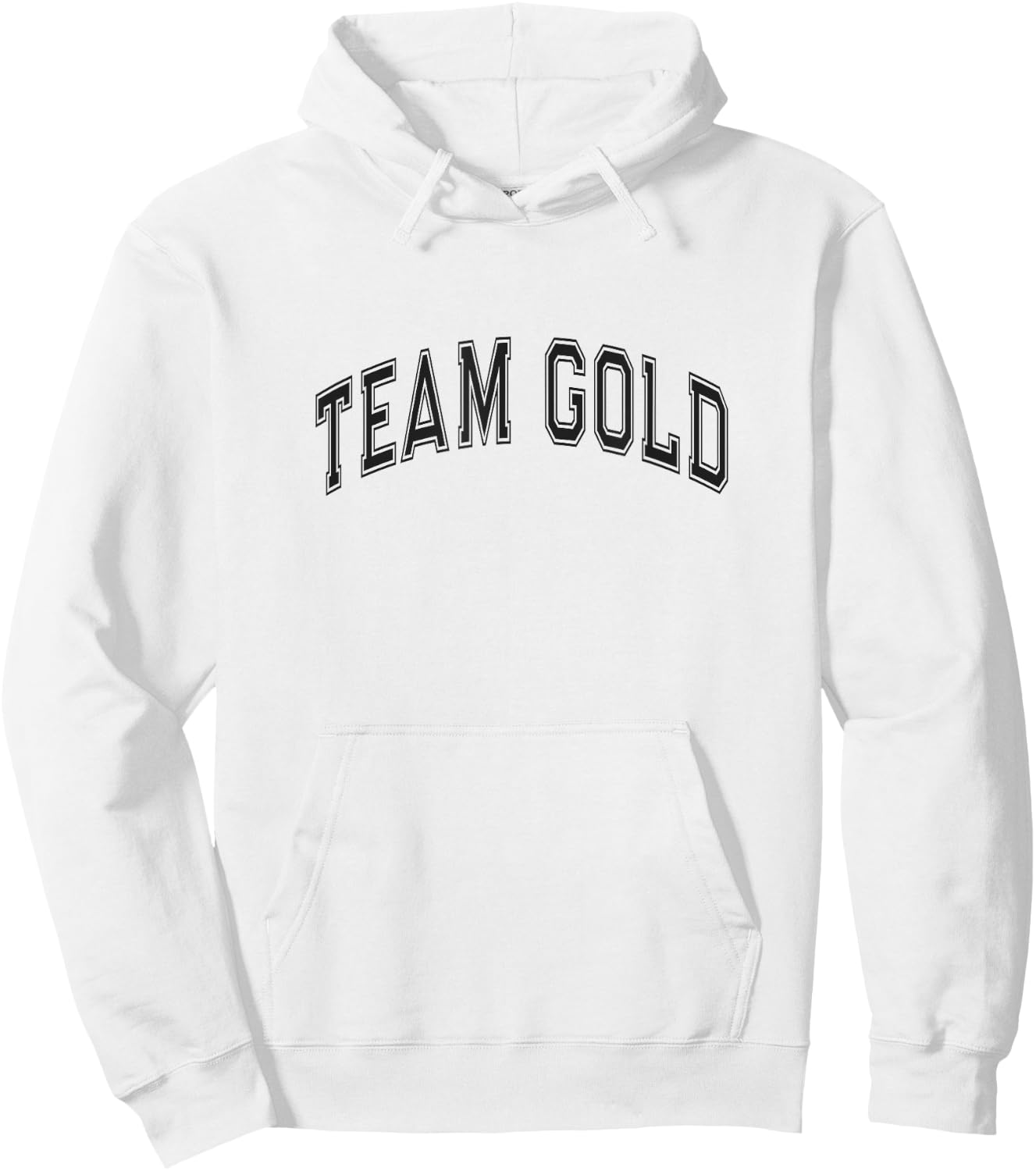 TEAM GOLD Competition Winners Wear War Game Summer Camp Men Women Kids Hoodie - Hoodie | White