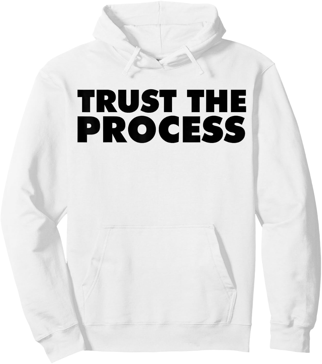 Trust the Process Hoodie - Hoodie | White