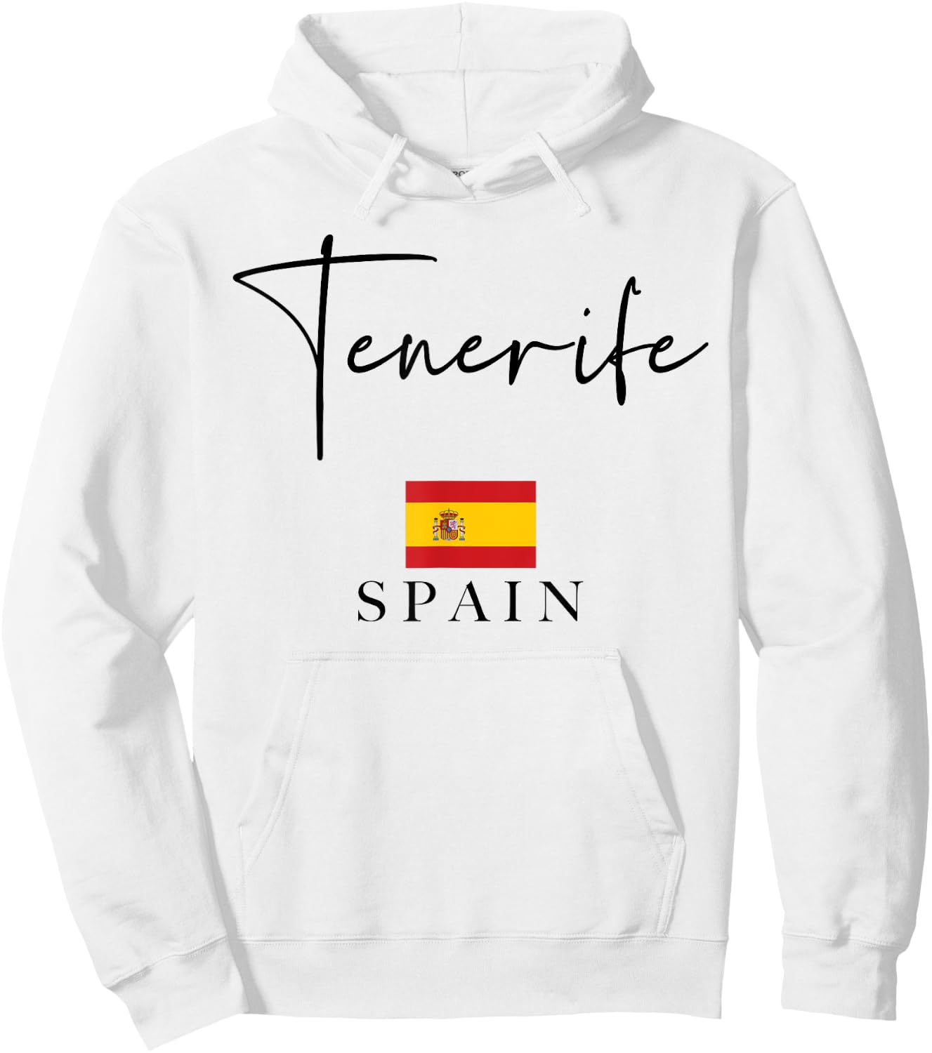 Canary Islands Flag Vacation - Island Tenerife Hoodie - Hoodie | White