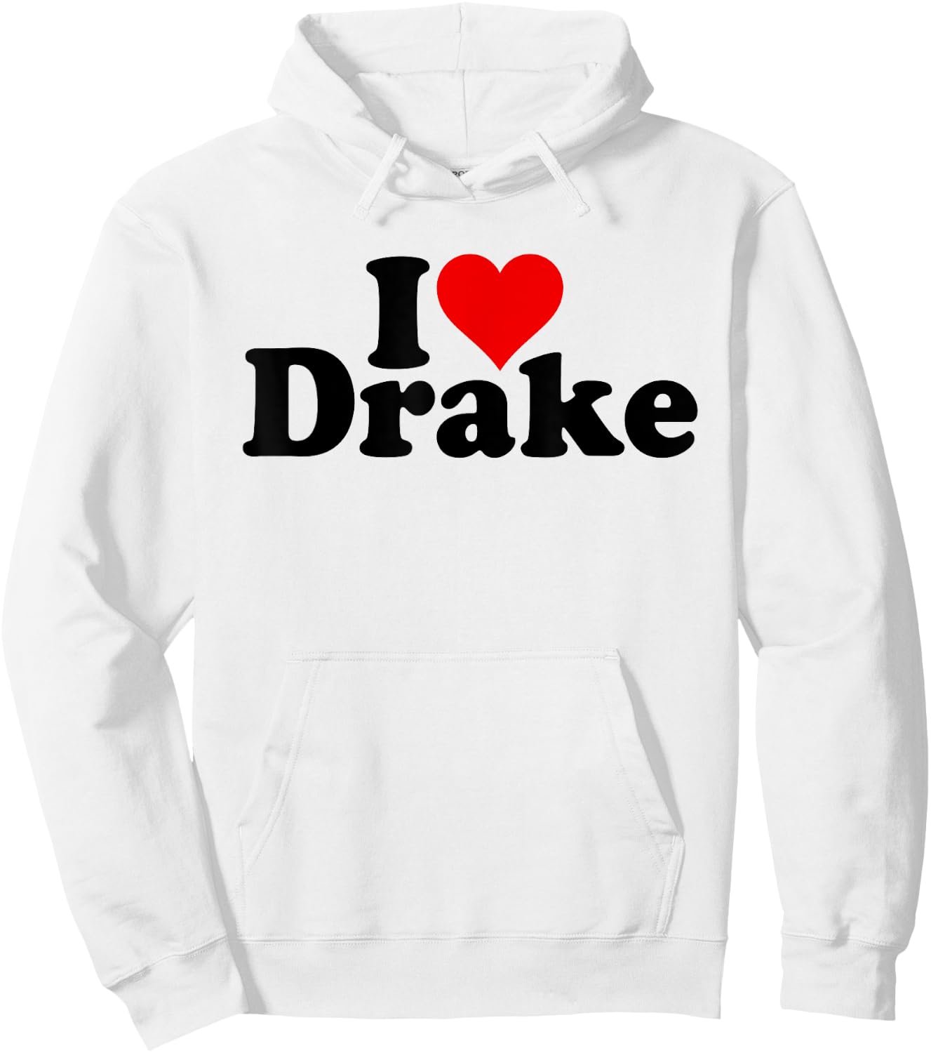 I Love Heart Drake Hoodie - Hoodie | White