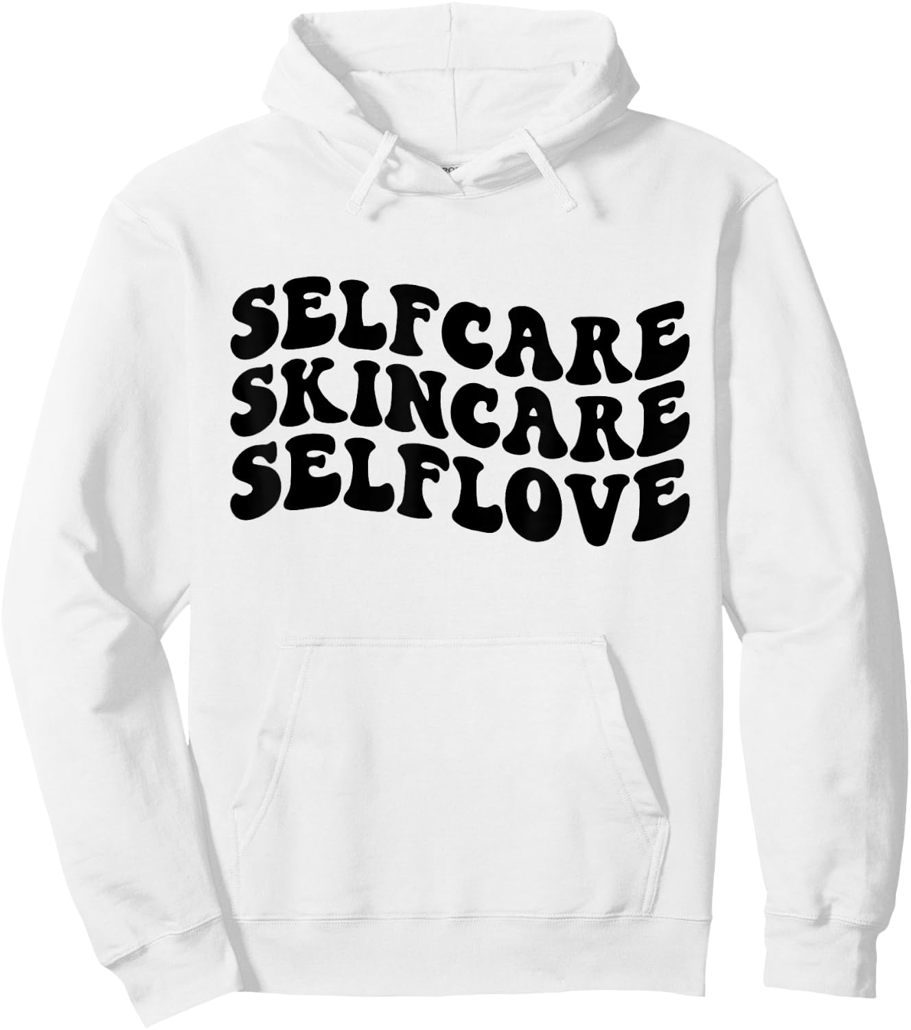 Selfcare Skincare Selflove Retro Esthetician Hoodie - Hoodie | White