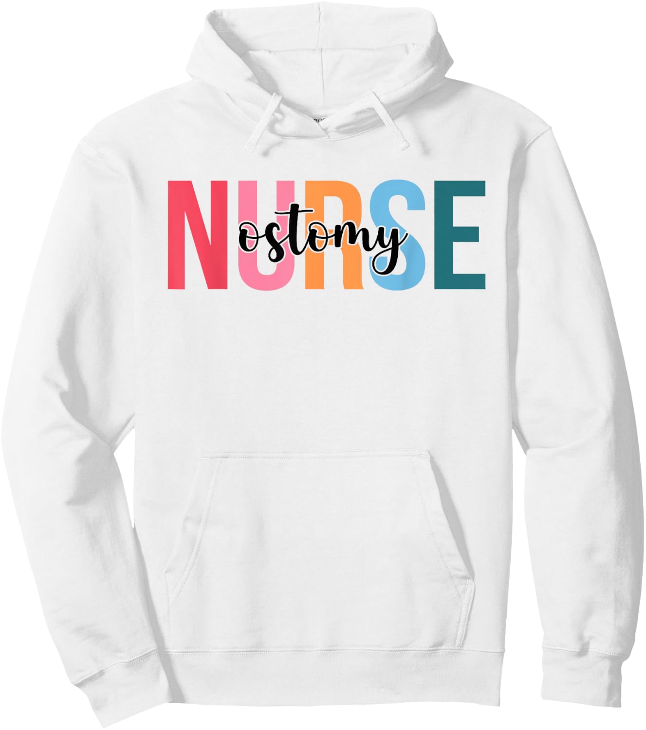 Women Ostomy Nurse Gifts For Nursing Apparel Hoodie - Hoodie | White