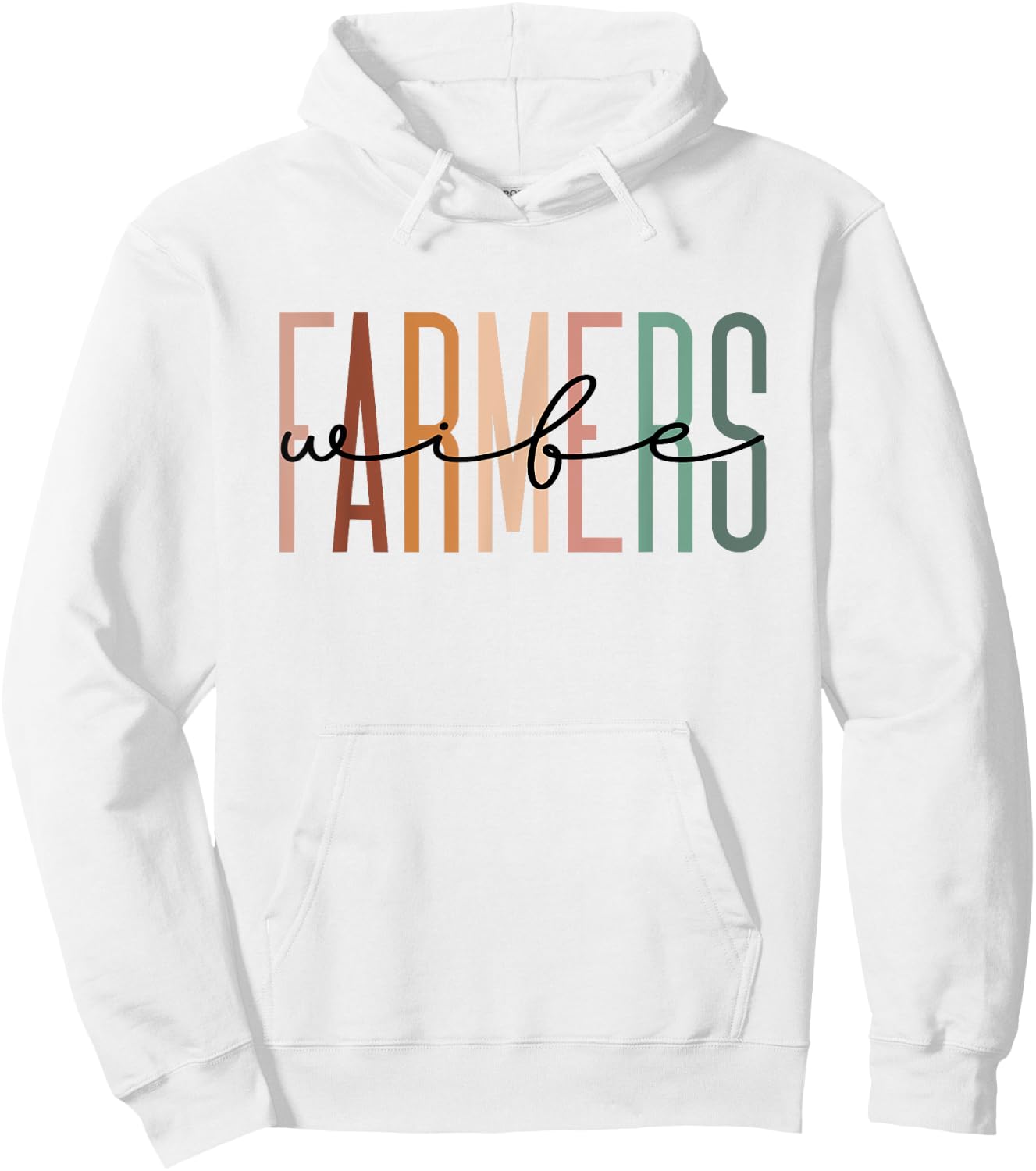 Farmers Wife Farmer Lover Wife Farming life Hoodie - Hoodie | White