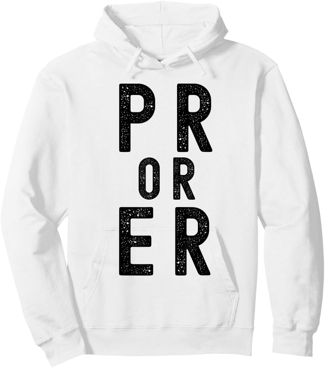 PR Or Er cool Weightlifting Bodybuilding Fitness Gym Hoodie - Hoodie | White