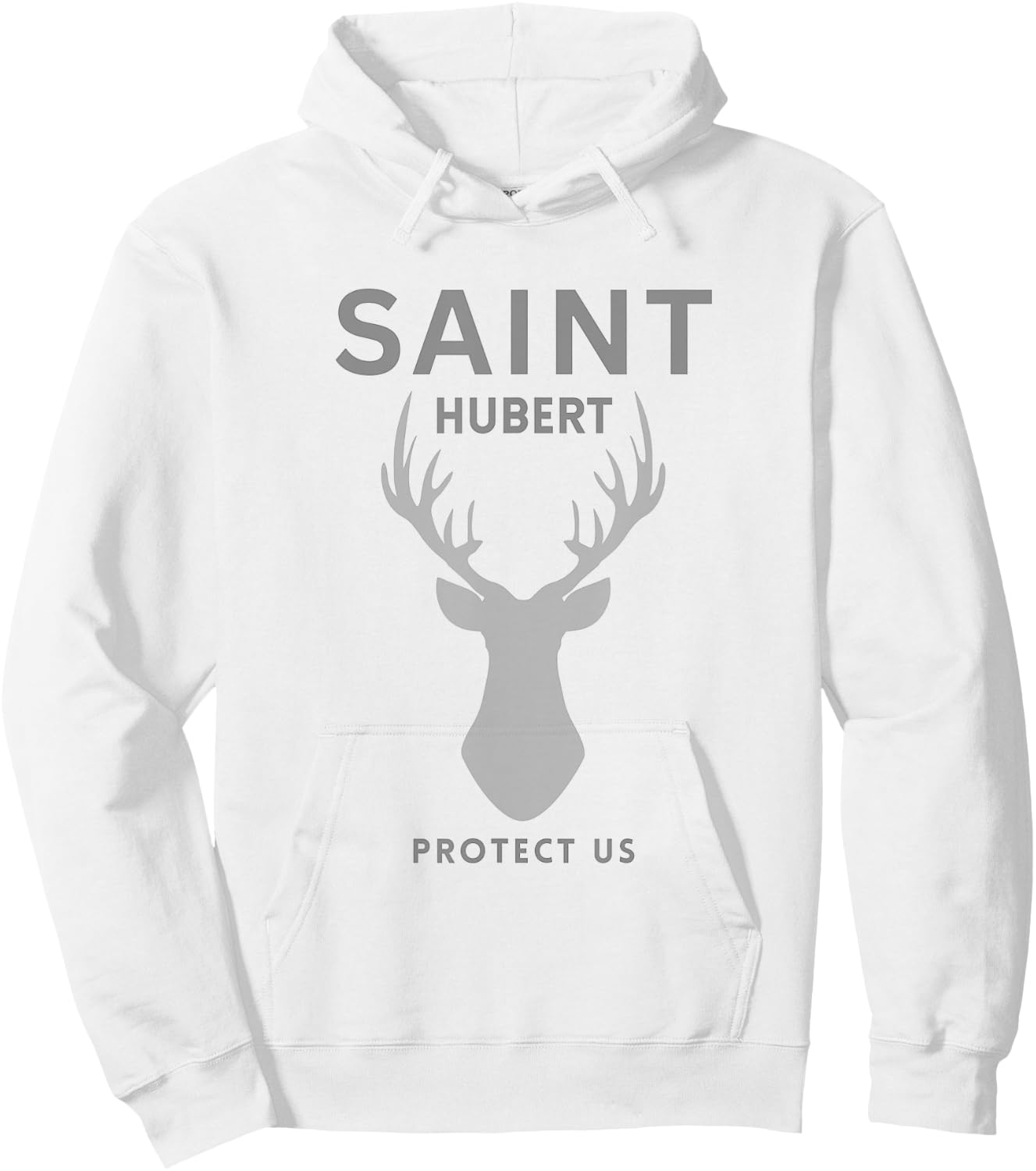 Saint Hubert Hunting Hoodie - Hoodie | White