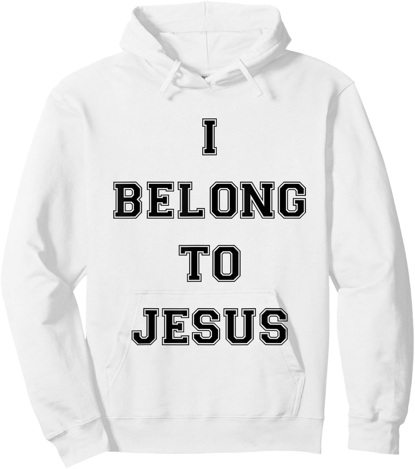 I Belong To Jesus Christian Gym Apparel Christian Dad Hoodie - Hoodie | White