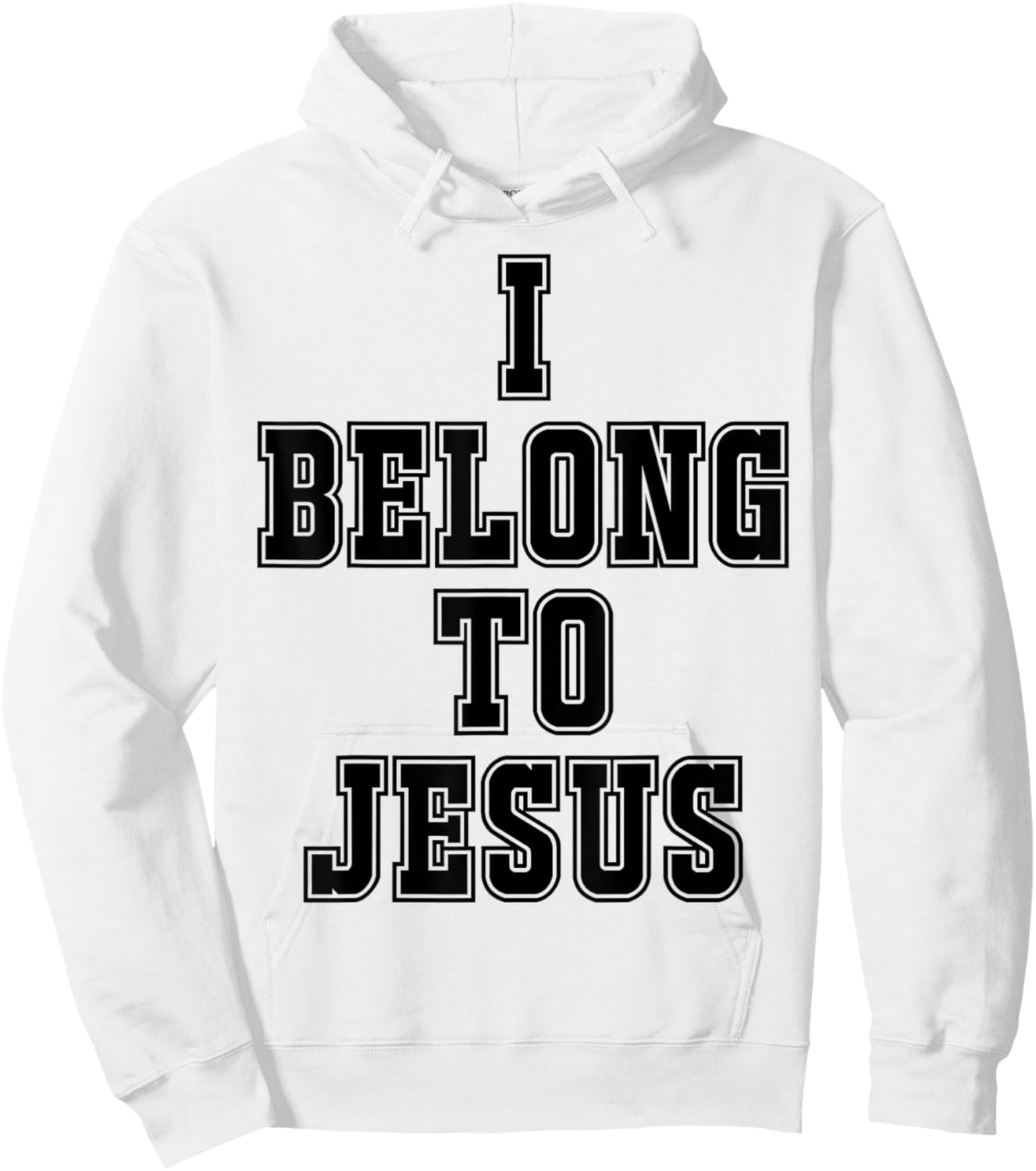 I Belong To Jesus Kaka - I Belong To Jesus Hoodie - Hoodie | White