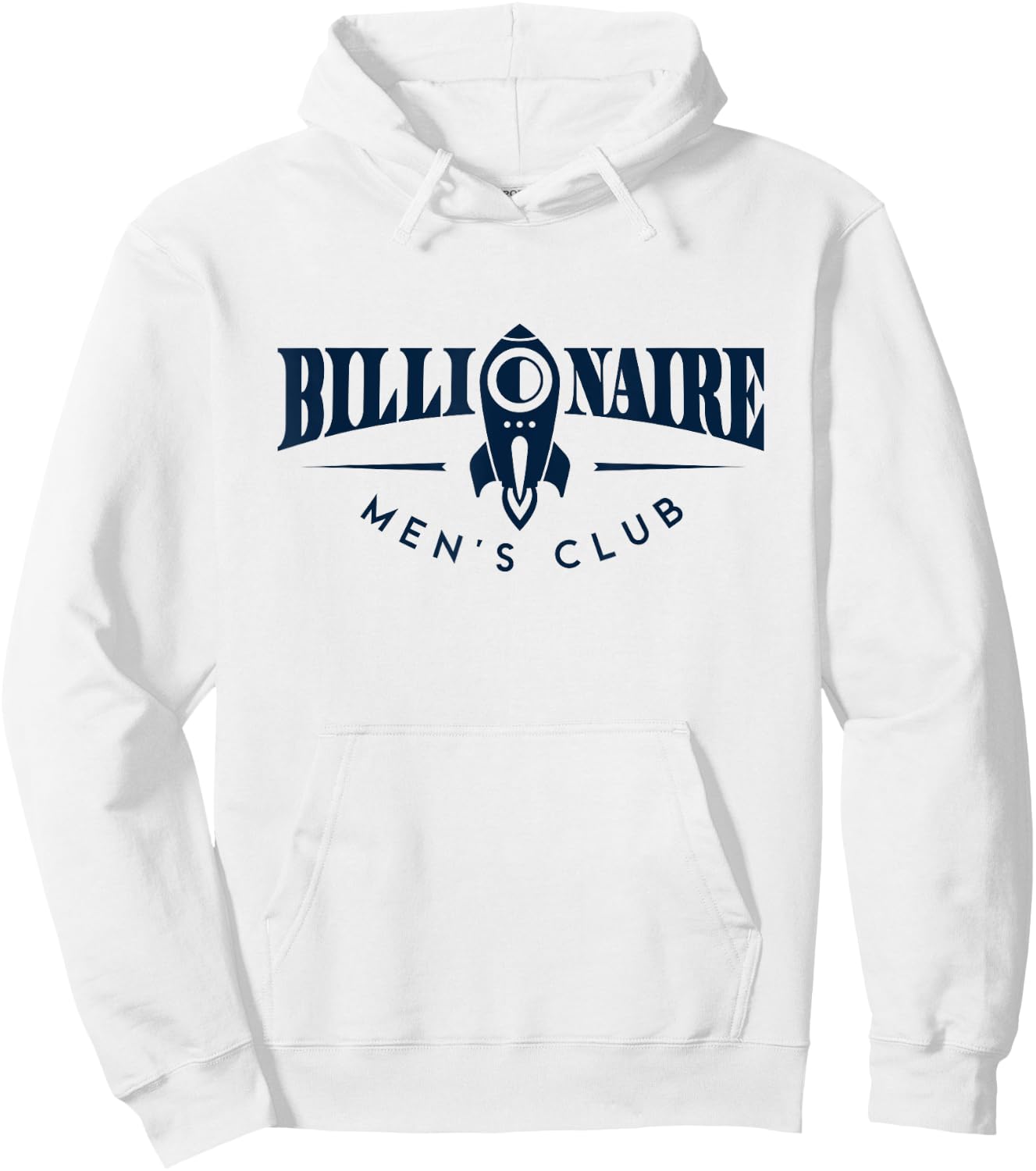 Billionaire Men's Club Hoodie - Hoodie | White