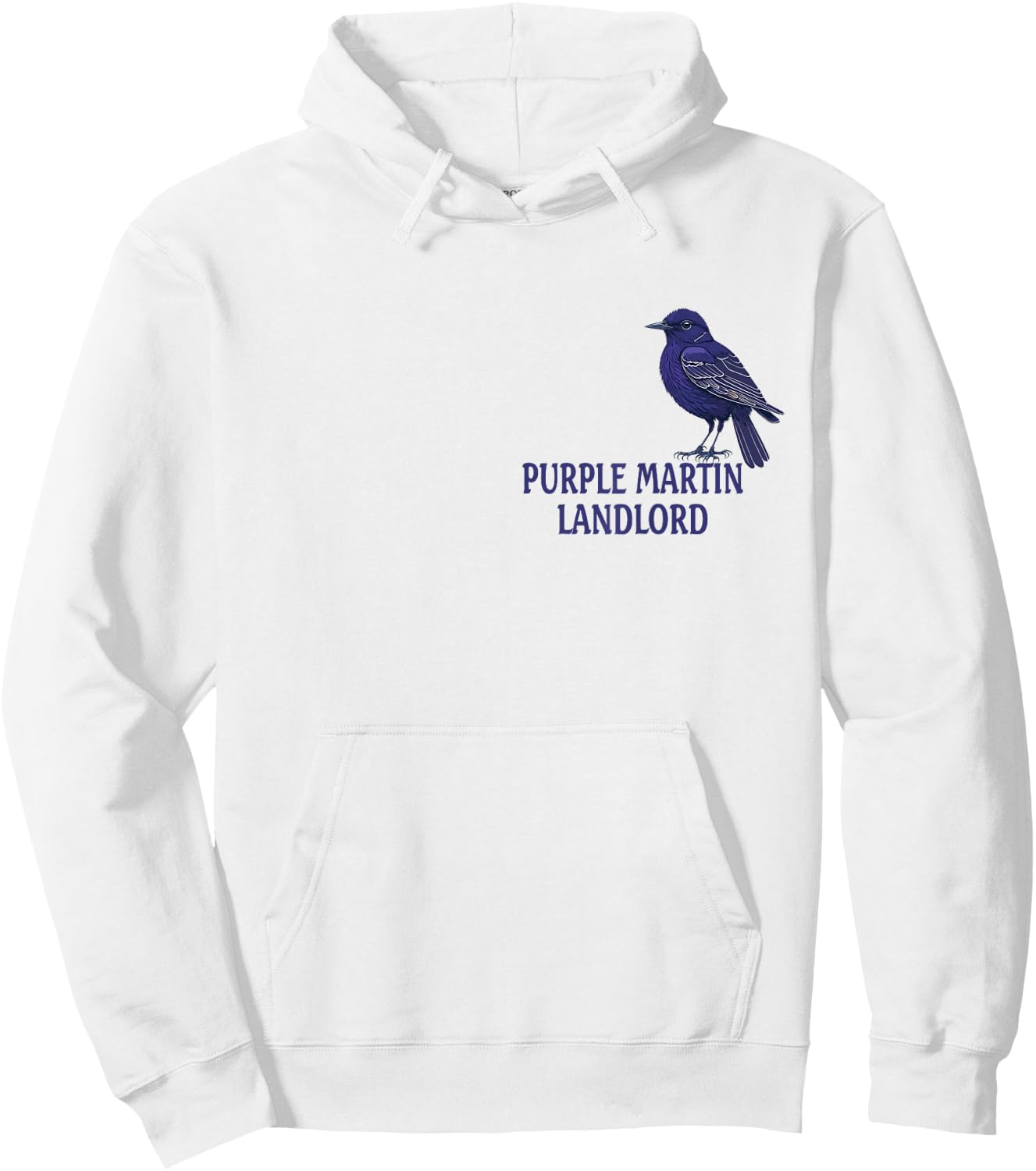 Purple Martin Landlord Purple Martin Birds Lover Adult kids Hoodie - Hoodie | White
