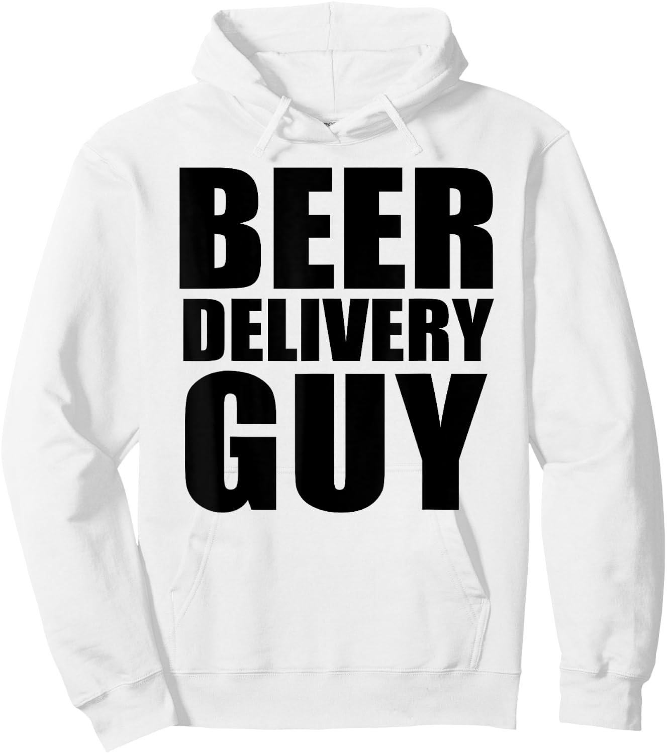 Beer Delivery Guy Hoodie - Hoodie | White
