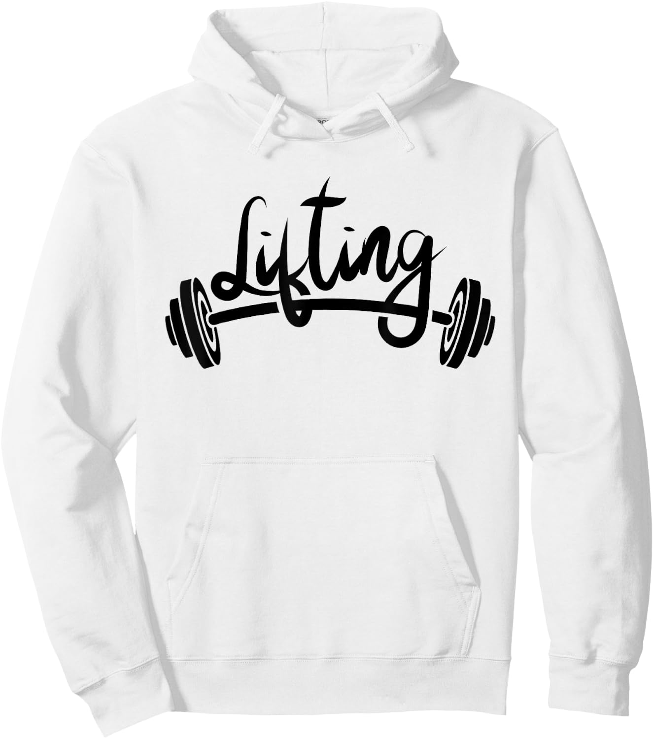 Lifting Workout Lift Gym Weightlifting Hoodie - Hoodie | White
