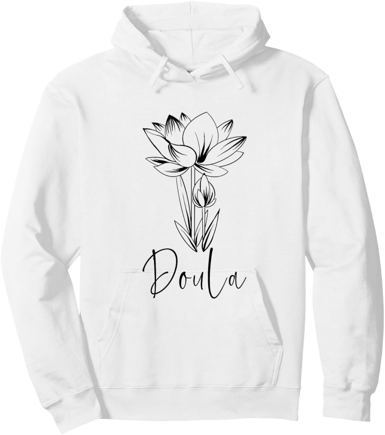 Best Doula Hoodie - Hoodie | White