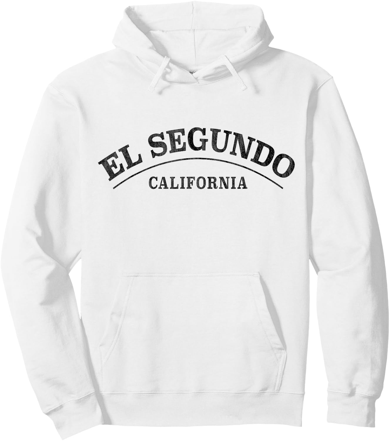 El Segundo California Hoodie - Hoodie | White