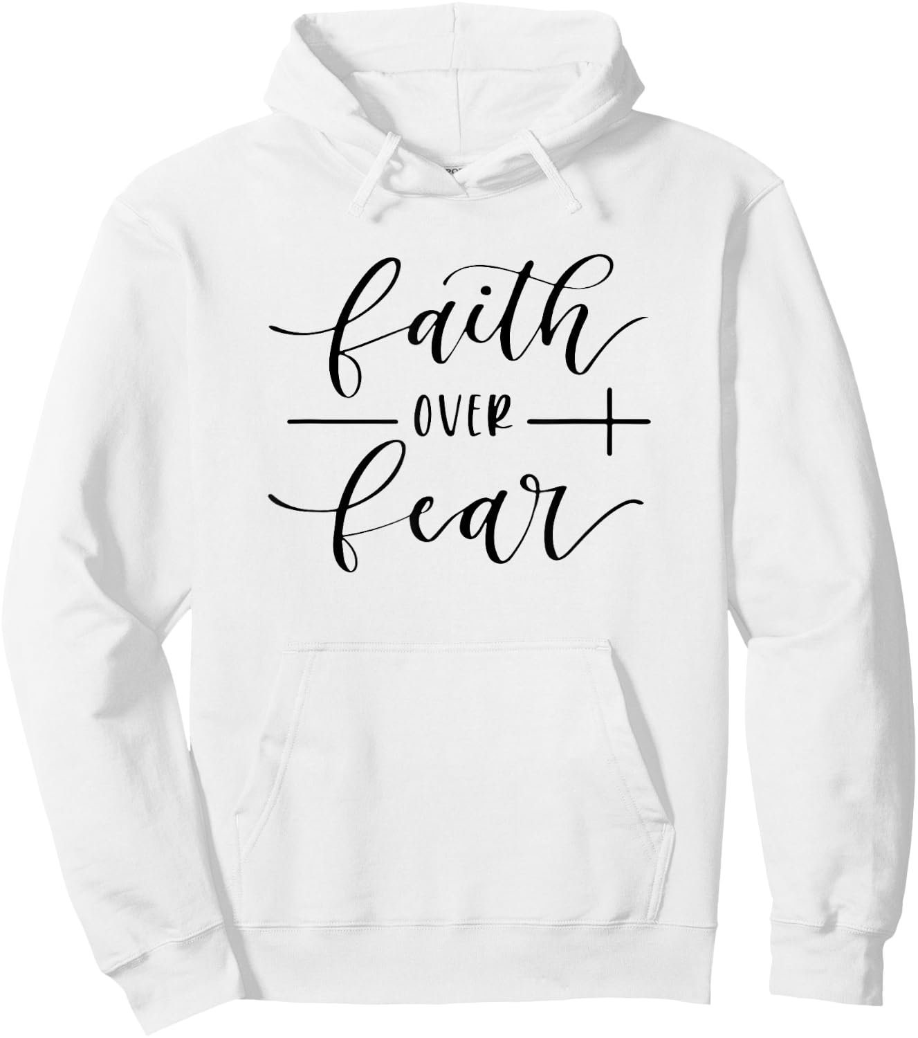 Faith Over Fear Y'all Need Jesus Christ Christian Men Women Hoodie - Hoodie | White