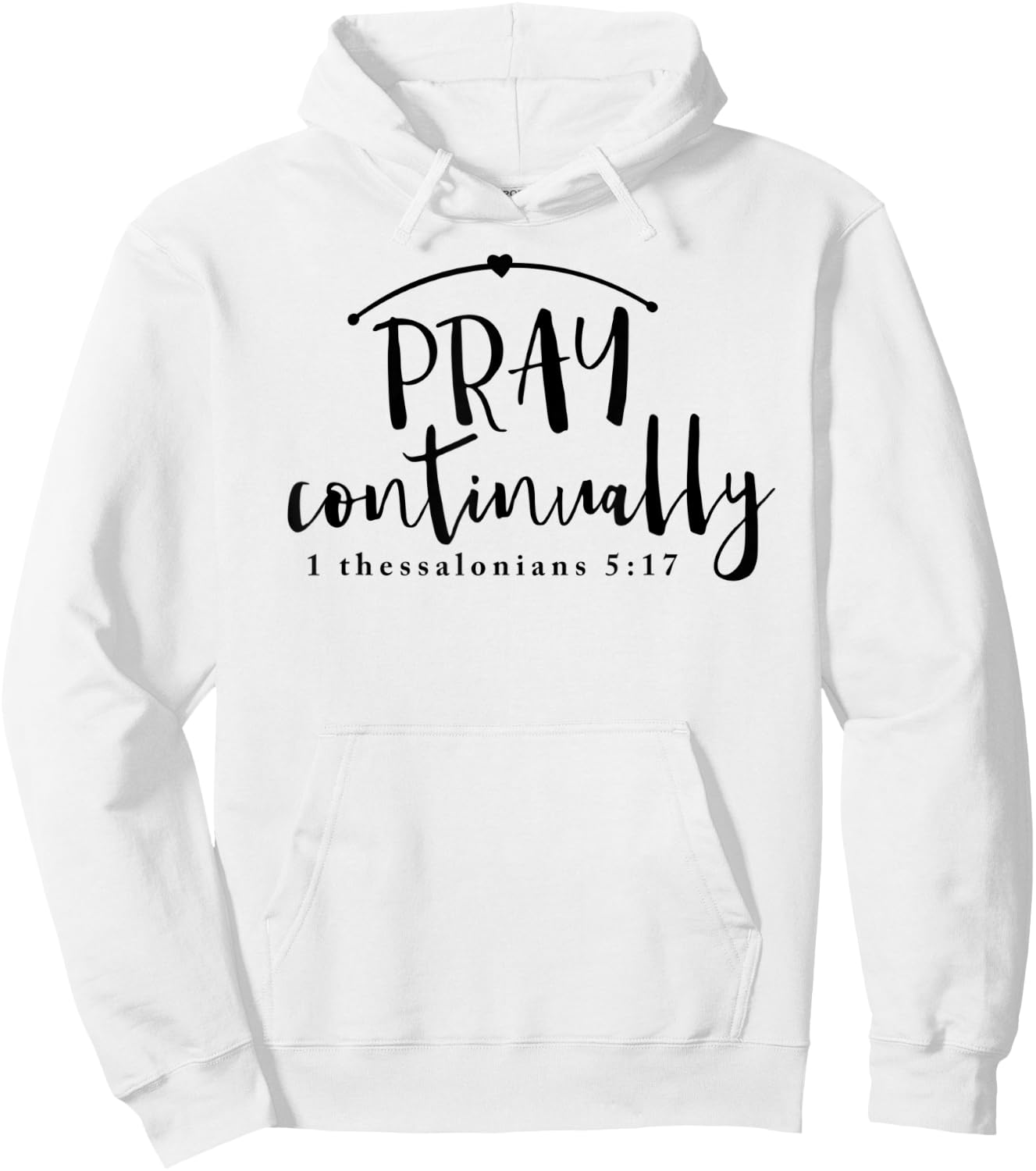 Pray Continually Hoodie - Hoodie | White