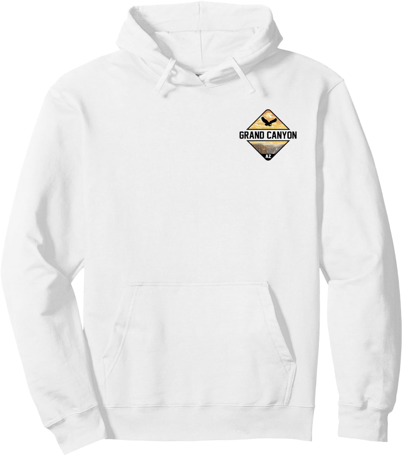 Grand Canyon National Park Graphic Hoodie - Hoodie | White